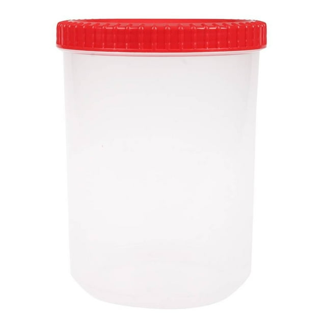 Recipiente Hermético Cubasa del No. 3 con Tapa Roja
