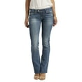 thumbnail image 1 of Silver Jeans Women's Low Rise Slim Bootcut Jeans, Tuesday Fit, 1 of 3