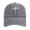 Grey, variant on Hats for Men Women Christian Baseball Cap Funny Adjustable Casual Daily Dad Cap