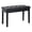 Black#3, variant on Indoor Storage Benches, Piano Bench, Duet Piano Chair with Faux Leather Padded Cushion and Wooden Frame, Button Tufted Keyboard Bench, Black, Black Wooden Storage Benches,Rattan Storage Benches
