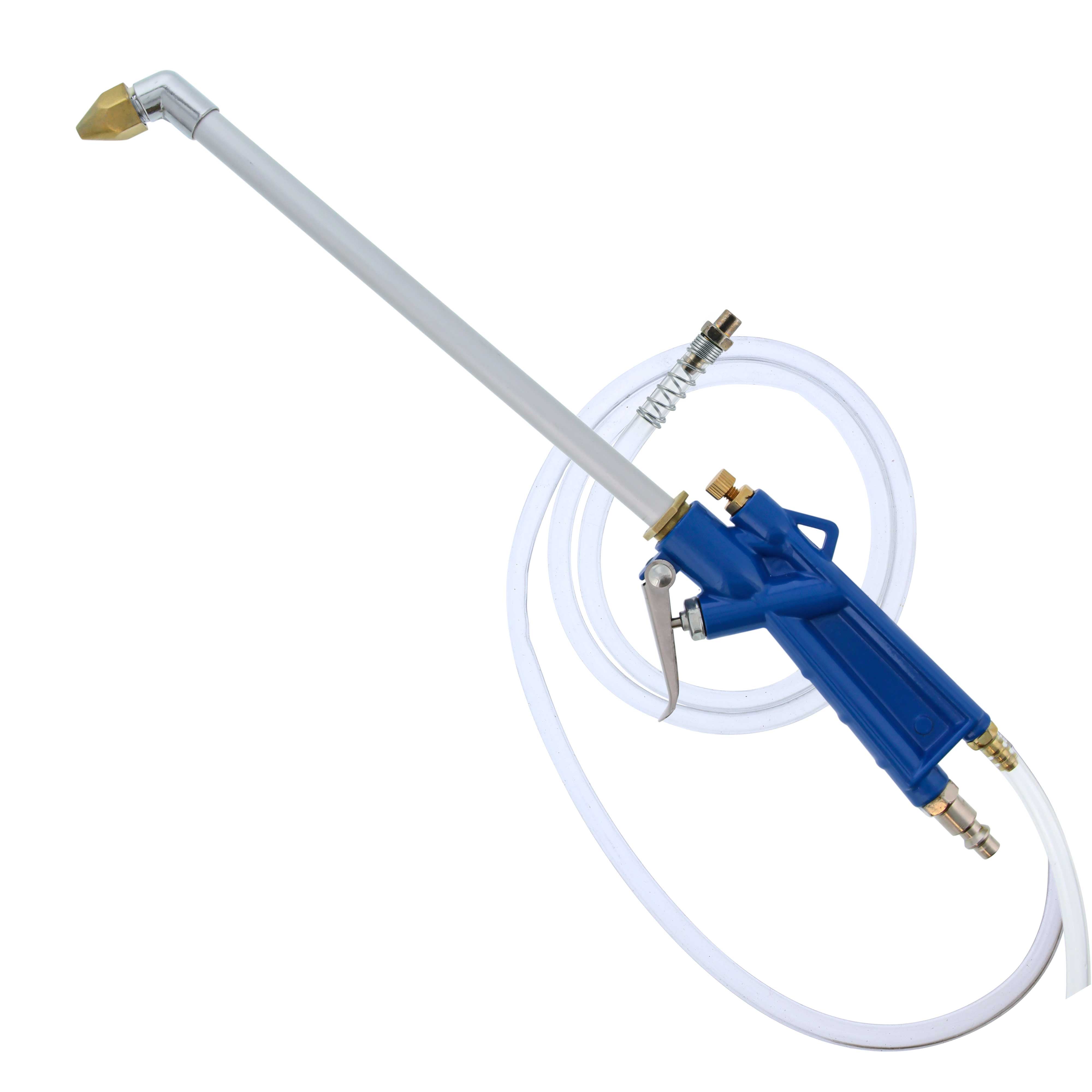 TCP Global Engine Cleaning Gun with Wand and 4 Foot Siphon Hose - Air Spray Gun Blasts Away Removes Grease, Grime, Oil and Dirt From Car Engines, Paint Coatings - Spray Solvent Degreaser Soap Kerosene