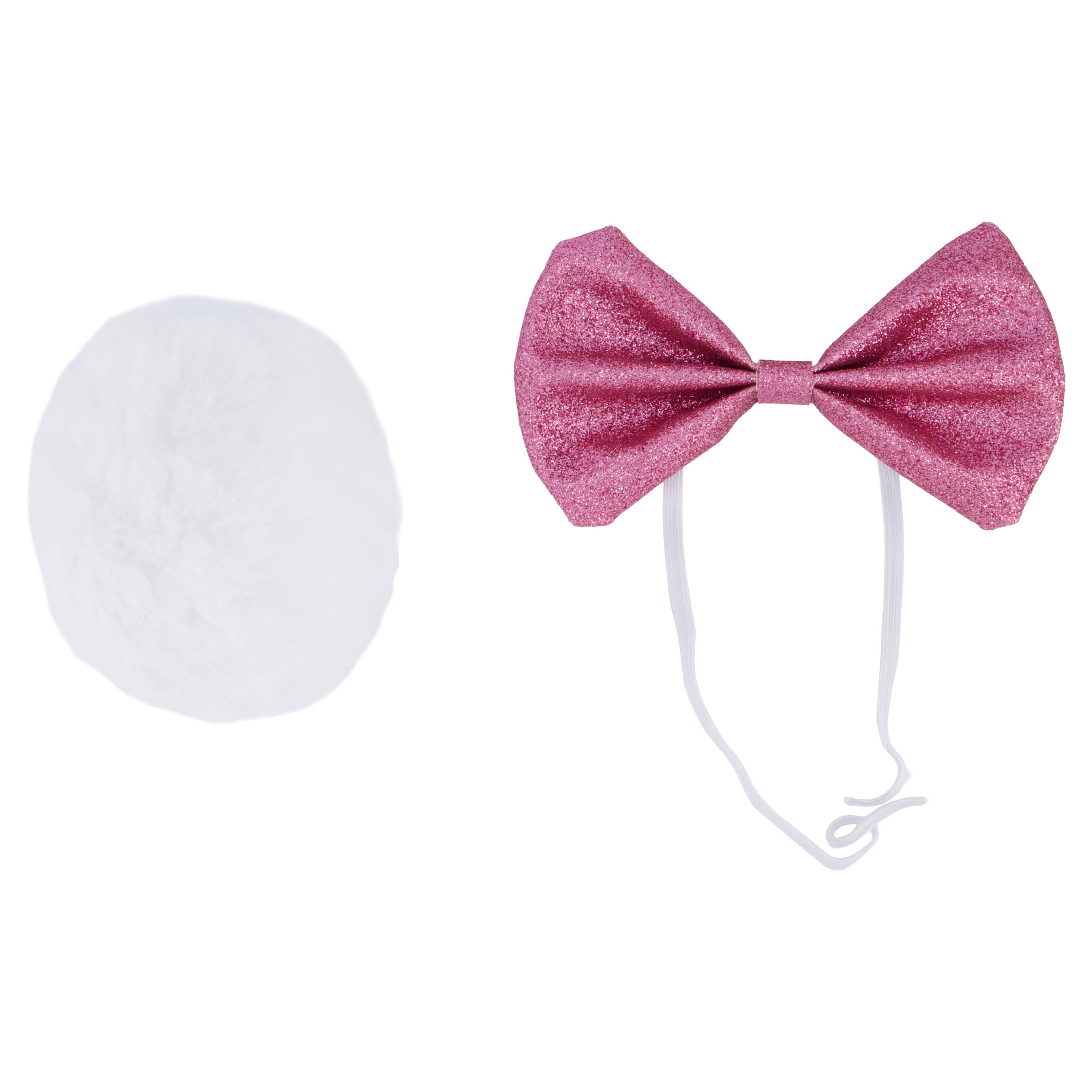 Bunny Costume Accessory Kit for Children, Pink and White, 3 Pieces, Halloween by Way To Celebrate