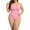 Hot Pink, variant on OGLCCG Bodysuit for Women Tummy Control Butt Lift Slimming Breathable Shapewear Plus Size Seamless Spaghetti Strap Thong Bodysuit