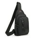 thumbnail image 1 of Mochila bandolera compacta con bandolera y bolso de díanegro, 1 of 5