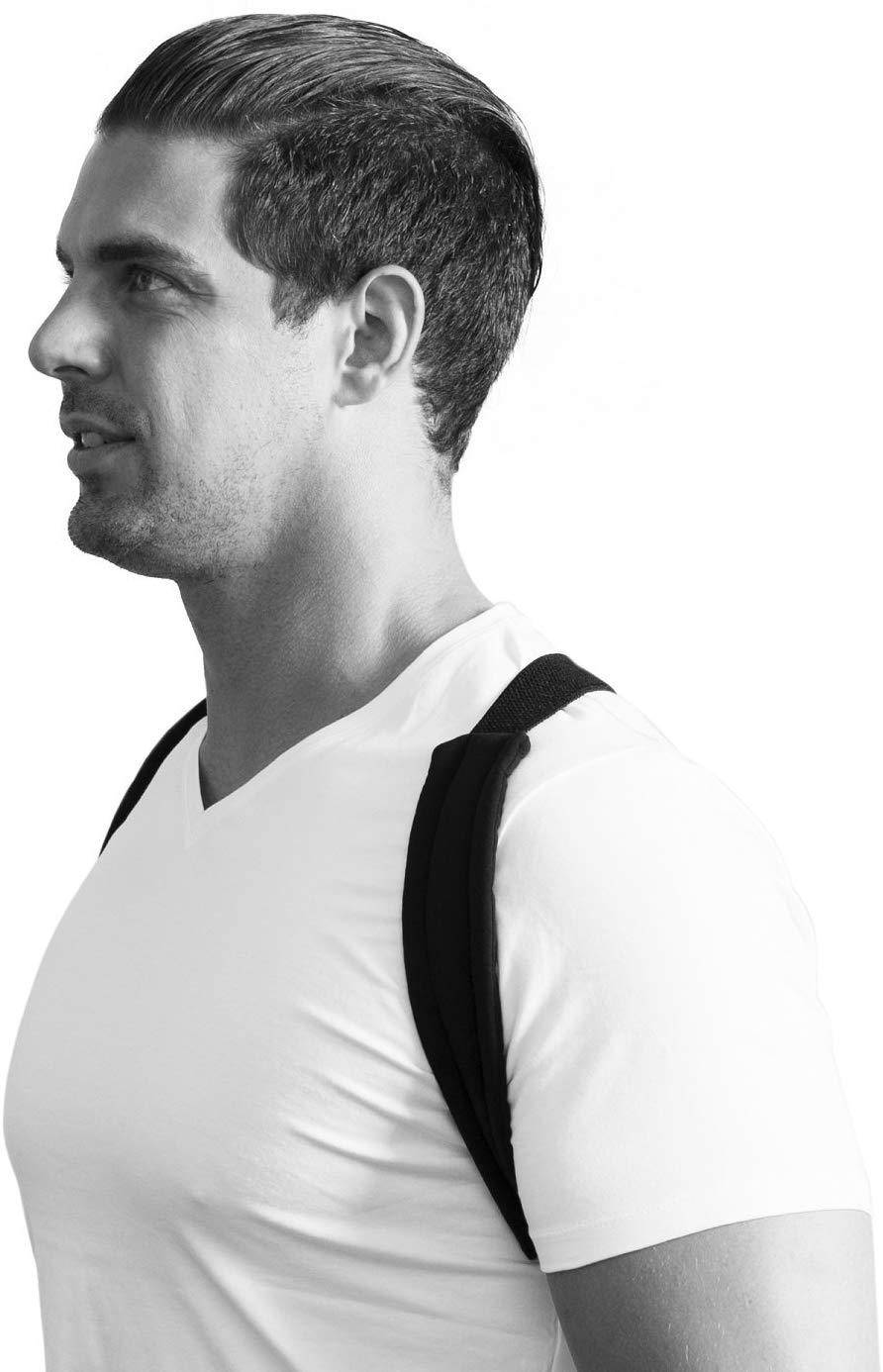 Swedish Posture Classic Shoulder and Upper Back Support m-L (Unisex) Black