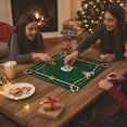 thumbnail image 6 of vlrwzc Santa Claus Mahjong Mat, Anti-Slip Noise Reduction Game Table Cover for Tile Games, Cards, Board Games, 31.5 x 31.5 in, 1 Pack, 6 of 7
