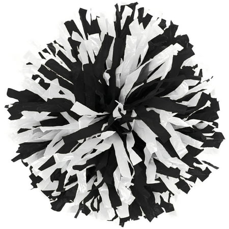 In-Stock Youth Cheerleading Pom Black/Wht