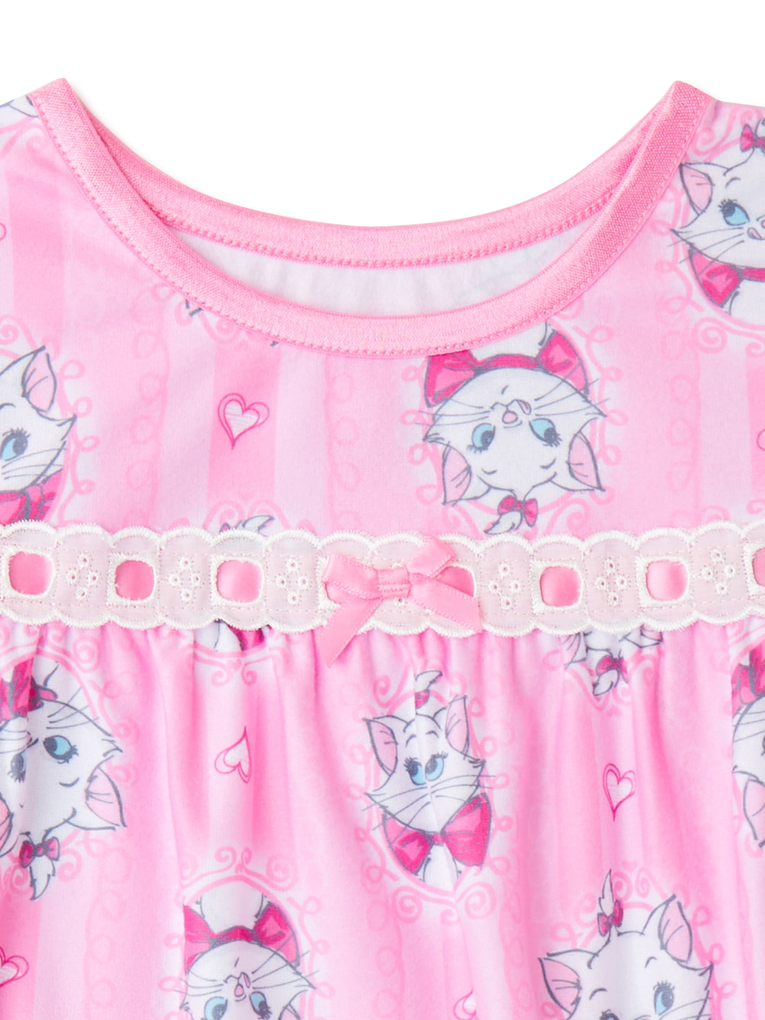 The Aristocats Toddler Girls Pajama Nightgown, Sizes 2T-5T
