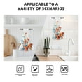 thumbnail image 4 of Yiaed Three Goldfish Watercolor Splash Print Coral Velvet Wipes Absorbent Wipes Cleaning Cloths Household Table and Dish Wiping Cloths, 4 of 7