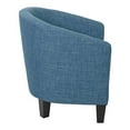 thumbnail image 3 of OSP Home Furnishings Ethan Fabric Tub Chair with Dark Espresso Wood Legs, 3 of 5