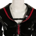 thumbnail image 5 of Disfraz de fantasía de Stellar Blade Eve para mujer adulta, chaqueta negra, pantalones cortos, traje femenino para Halloween y carnaval, 5 of 5