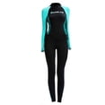 thumbnail image 4 of Traje de buceo Shuishang para mujer, traje de baño fino de secado rápido, traje de baño de una pieza impermeable con protección solar para surf, 4 of 6