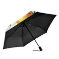 thumbnail image 2 of FORMRS Travel Umbrella Folding Auto Open Close Windproof Rain UV Protection, Oranges Watercolor, 2 of 8