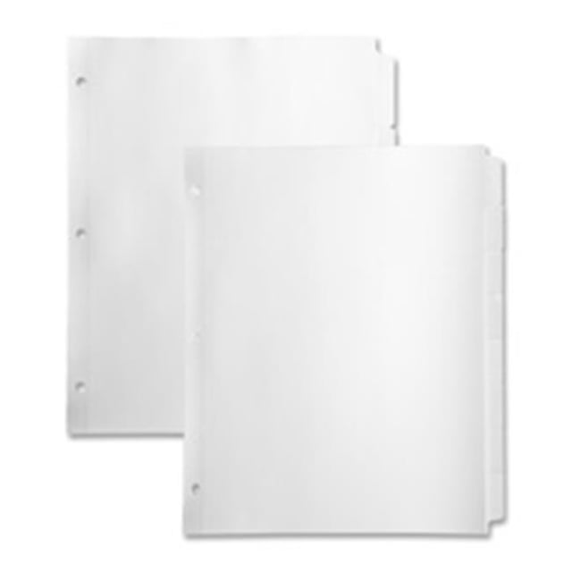 Index Dividers- Side Tab- .28in. Holes- 3HP- 8Tab- WE