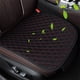 thumbnail image 1 of Protector de cojín del asiento del automóvil, antideslizante transpirable universal, cojín SUV camión, todo el año cojín de asiento de una pieza, lino rojo, 1 of 4