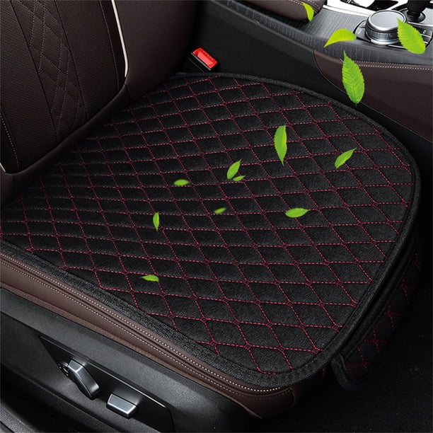 Cojín para asiento de coche, protector de asiento de coche, fundas para asientos delanteros de coche, antideslizante, transpirable, universal, para coche, SUV, camión.