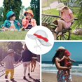 thumbnail image 3 of Adecuado para niños de 1 a 2 años: Happy Cherry, sombrero para el sol para niños, sombrero de pescador de verano para niños y niñas, protección solar anti-UV para playa, vacaciones, viajes, gorro ple, 3 of 5