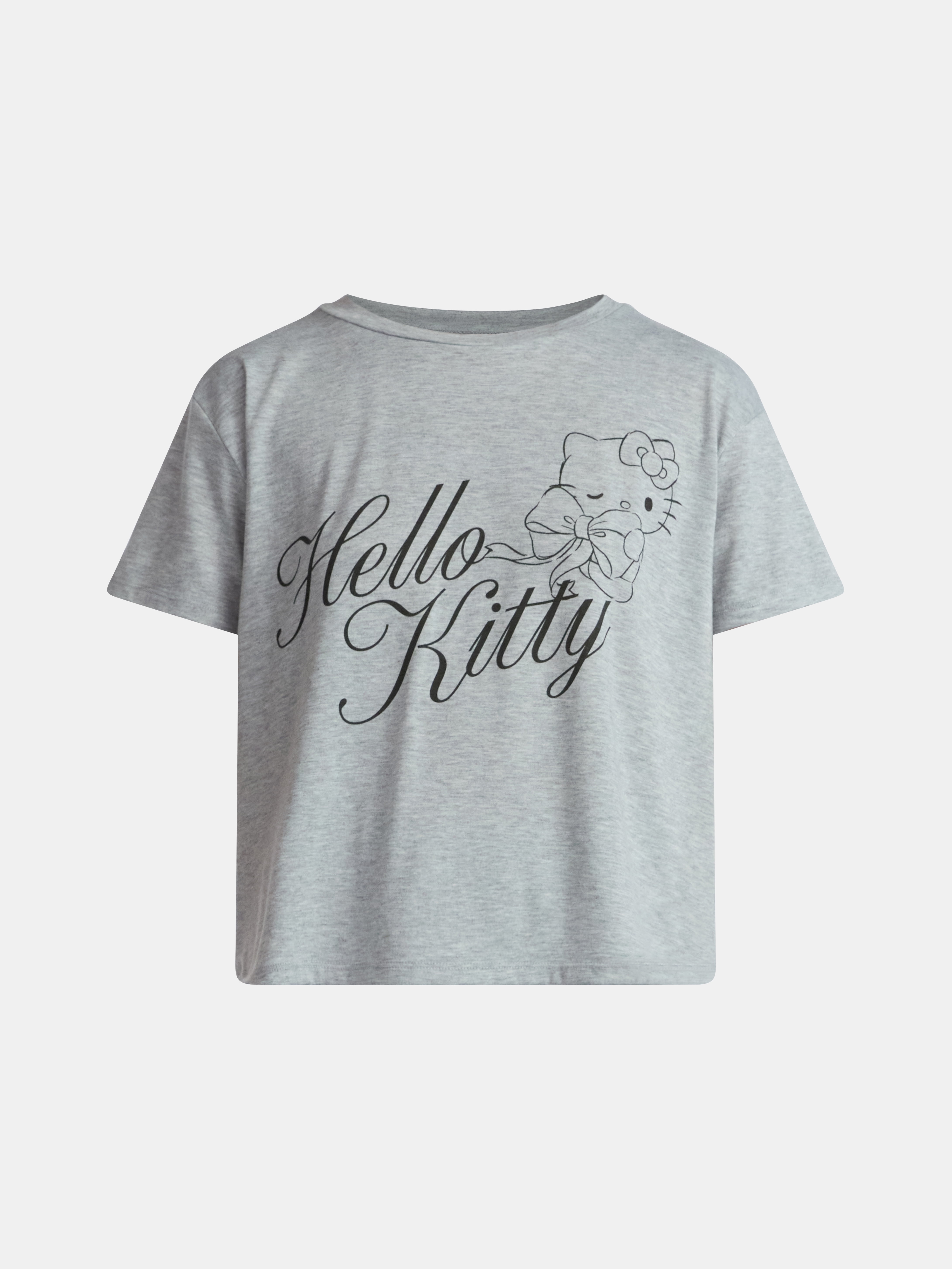 Hello Kitty Women’s Tee and Pajama Set from Grayson Social, 2-Piece, Sizes S-3X
