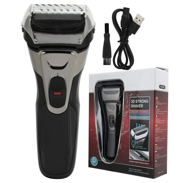 Maquinilla de afeitar eléctrica, afeitadora de barba profesional para hombres con carga USB, experiencia incomparable