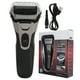 thumbnail image 1 of Maquinilla de afeitar eléctrica, afeitadora de barba profesional para hombres con carga USB, experiencia incomparable, 1 of 8