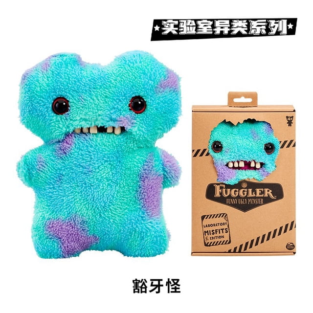 Fugg*ler Divertidos juguetes de peluche o llaveros de monstruos feos Kawaii Fuggler Conejos de peluche lindos...