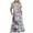 Navy, variant on JTZGDY Women Summer Maxi Dress Short Sleeve Crewneck Swing T-Shirt Dresses Casual Floral Print Asymmetric Tiered Vacation Long Beach Sundress Outfits with Pockets Pink#01 XXL