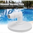 thumbnail image 3 of Vacuum Plate For Skimmer, Universal Reusable Plastic High Efficiency Vacuum Plate Adapter With 90 Elbow For Hayward For Spa, 3 of 5