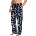 thumbnail image 2 of Xecao Love Butterflies Men's Straight Lounge Pajama Pants: The Ultimate in Comfortable Sleepwear, 2 of 9