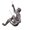 Silver, variant on Colourtree Resin Sculpture Right Hand Climbing Man Wall Sculpture Creative Hand-Finished Wall Art