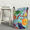 thumbnail image 5 of Goofa Vegetable Printed Circular Hamper,Laundry Basket with Handles,Storage Baskets Foldable,Large Capacity Laundry Hamper-, 5 of 8