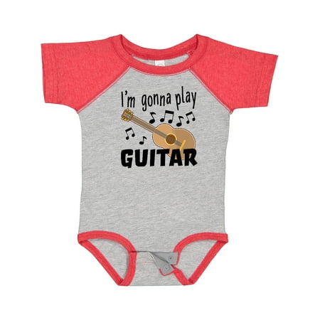 

Inktastic I m Gonna Play Guitar- Music Gift Baby Boy or Baby Girl Bodysuit