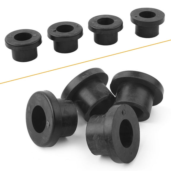 BFY 4Pcs Motorcycle Handlebar Riser Bushings 56161-83A For Harley Davidson Touring FLHT FLHX FLTR FLHR Rubber