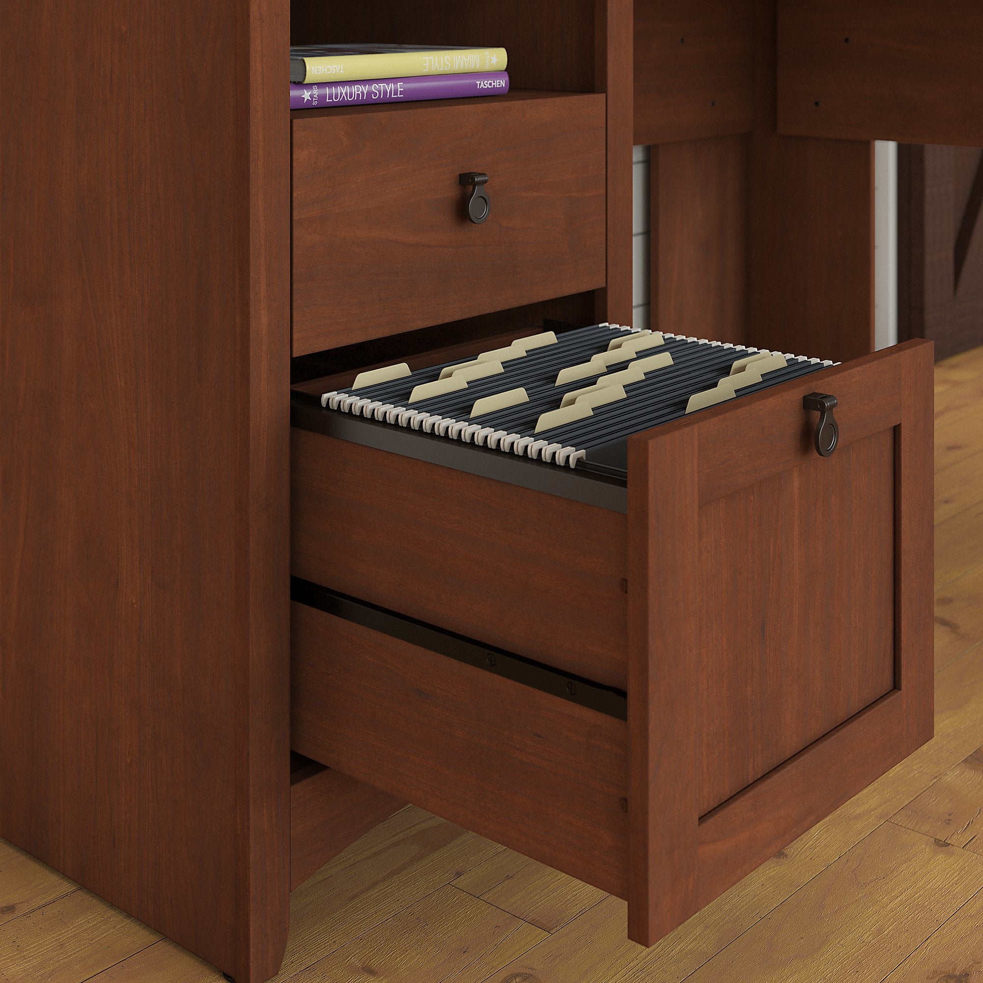 Bush Furniture Buena Vista 60w L Shaped Desk With Drawers In Bush Furniture Buena Vista 60w L Shaped Desk With Drawers In Multiple Colors Com