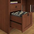 Bush Furniture Buena Vista 60W L Shaped Desk with Drawers in Multiple