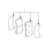 Genuine OE GM Disc Brake Pad Set - 84745030