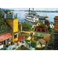thumbnail image 3 of SunsOut Bateau à Aubes Atterrissage 500 pc Puzzle, 3 of 3