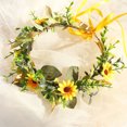 thumbnail image 2 of OUNONA 1PC Wedding Headpiece Floral Headdress Lightweight Material Accessory for Women, 2 of 5