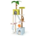 thumbnail image 1 of Gymax 71'' Large Cat Tree Multi-level Cat Tower Furniture w/ Scratching Ramp, 1 of 10