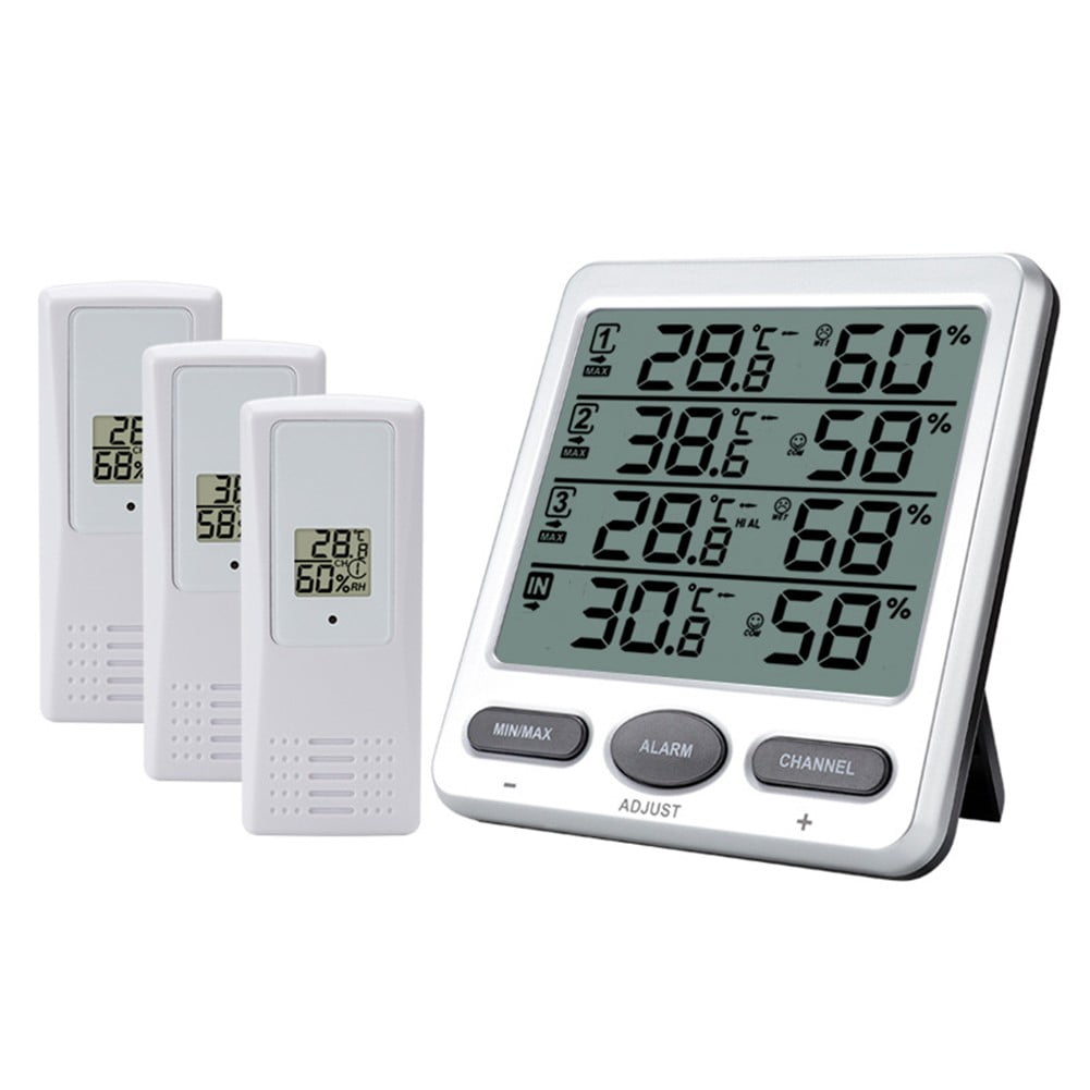 Wireless Electronic Thermometer Indoor Outdoor Hygrometer Weather Station