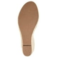 thumbnail image 6 of Journee Womens Monte Wedge Heel Espadrille Sandals, Widths Available, 6 of 10