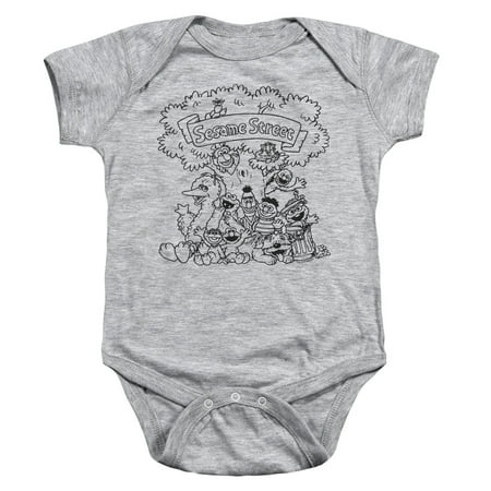 Sesame Street - Simple Street - Infant Snapsuit - 18 Month