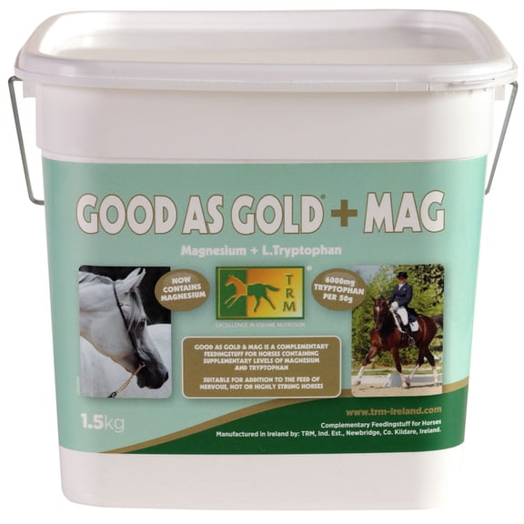 TRM Good as Gold MAG Equine Calming Supplement for Relaxation and Focus