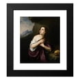 thumbnail image 2 of Bartolomé Estebán Murillo 20x22 Black Modern Framed Museum Art Print Titled - Penitent Magdelene (C. 1650-65), 2 of 5