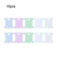 thumbnail image 2 of Winding Board Floss Bobbins Cord Spool Wire Winder Multipurpose Simply Used Stitch Embroidery DIY Prop Storage Mixed Color 10 Pieces, 2 of 9