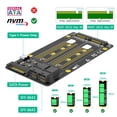 thumbnail image 3 of Nueva Versión del Adaptador Dual M.2 NVME SSD A Dual SFF-8643, 3 of 5