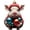 D, variant on PEIBang Pig Christmas Ornament for Tree - Pig Ornaments 2025 Pig Decorations,Xmas Tree Ornaments Pig Keepsake for Pig Lover Gifts,Party Farmhouse Home Decor