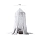 thumbnail image 3 of Toldo para cama para niños, cama de bebé, cúpula redonda para niños, interior y exterior, castillo, tienda de juegos, decoración de la casa colgante, rincón de lectura, lona de algodón, Coral, 3 of 5