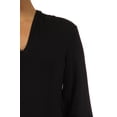 thumbnail image 5 of Women's 3/4 Sleeve Slip-on Maternity Hoodie Top, 5 of 7