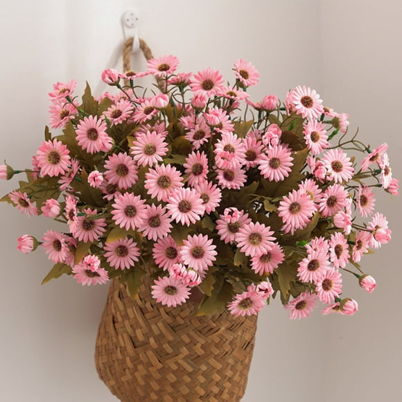 Artificial Flowers, Simulation Chamomile Decor, Fake Flowers for Home Garden, Wedding Photography Props, Wholesale Enhancement