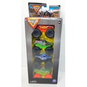Monster Jam 4-Pack 1:72 Scale Monster Truck Set